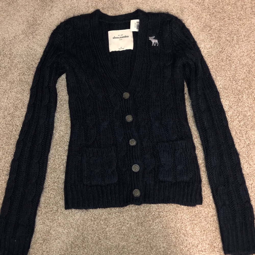 Abercrombie Kids Button sweater.